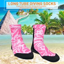 Носки для плавания 1 пара 2 цвета теплые водные виды спорта, серфинг ноги аквапарк Йога 4 размера Пляжные Носки