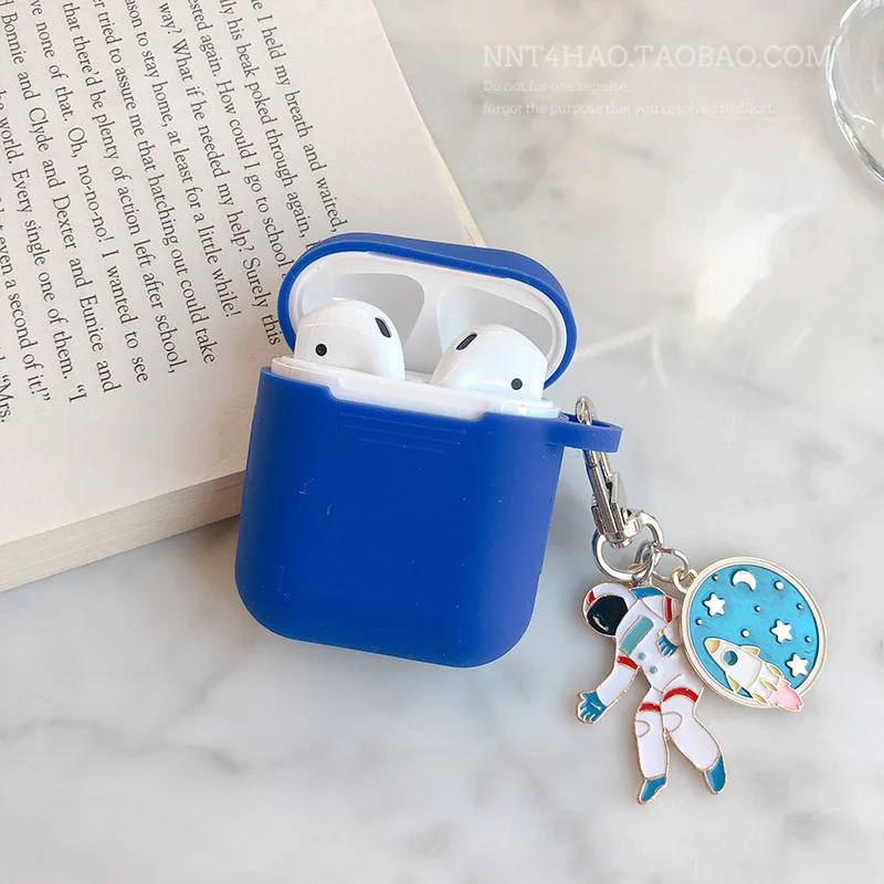 Космический астронавт космонавт силиконовый чехол для Apple Airpods 1 2 аксессуары