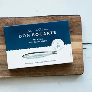 

DON BOCARTE Filets d'Anchois de Cantabrie à l'Huile d'Olive Vierge Extra 100 g