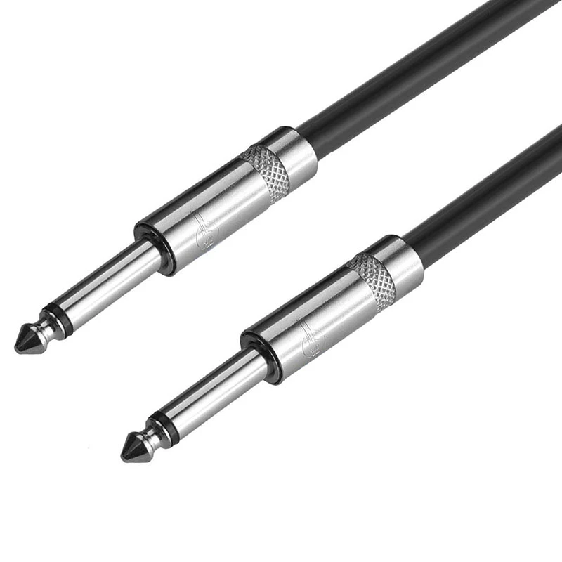 2 шт/наб 50 ФТ 1/4 дюймов до Динамик кабели 12 AWG коммутационных шнуров 6 35 мм