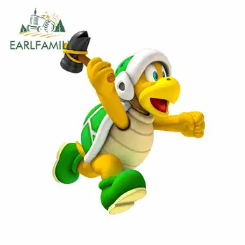 

EARLFAMILY 13cm x 10.8cm Decal for MP8 Hammer Bro Artwork Super Mario Wiki Personality Funny Car Stickers Windows Decoration