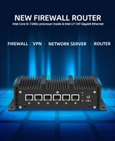 Mini PC Intel Core i7-10710U i5-10310U 6x 2.5G Ethernet Support Windows Ubuntu Pfsense OpenWrt WiFi 4G LTE Virtualization 2