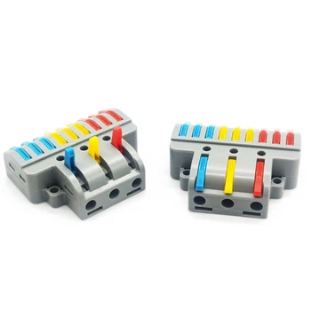 

Docking Quick Wire Connector Universal Cable Connectors Push-in Conductor Terminal Block Led light electrical splitter LT933 633