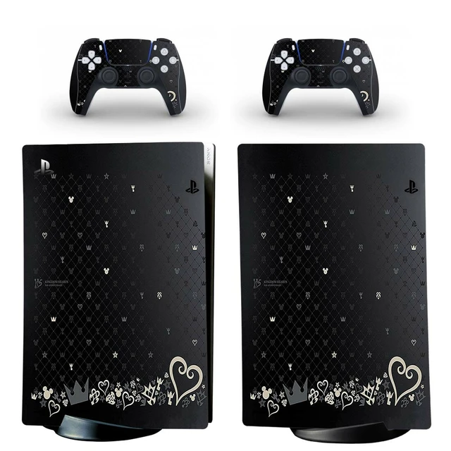 Kingdom Hearts Ps5 Digital Edition Skin Sticker Decal Cover For Playstation Console And 2 Controllers Ps5 Skin Sticker Vinyl - Stickers -