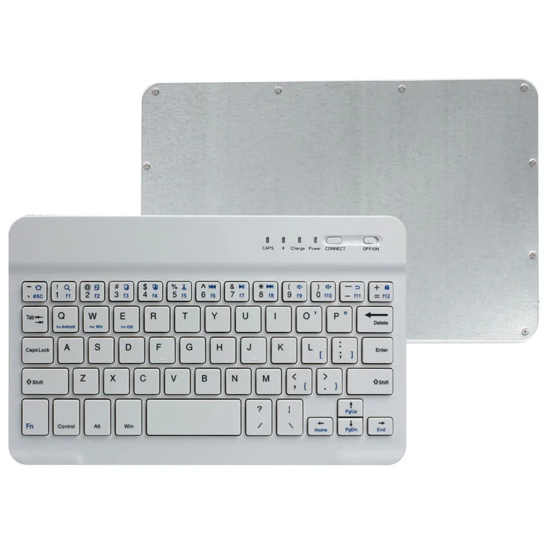 

VOBERRY Ultra Aluminum Wireless Bluetooth Keyboard For IOS Android Windows PC Slim Portable Mechanical Keyboard Bluetooth