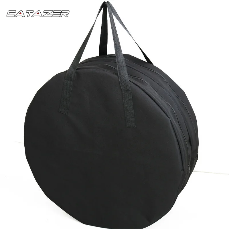 

700c Road Bike Wheels Bag Bicycle Double Wheels Padded Bag 72cm Diameter Free Shipping