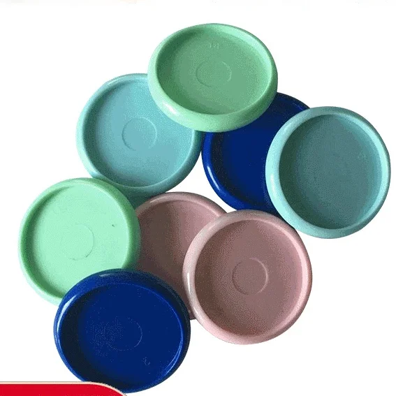 

100PCS Colorful Heart Binder Rings Mushroom Hole Loose Leaf Ring 30MM Binding Plastic Disc Buckle Hoop DIY Binder Notebook