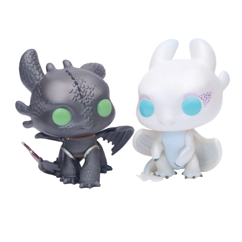 

How to train dragon master Toothless Night Fury animation game around the hand-made toy action Figure Collection model