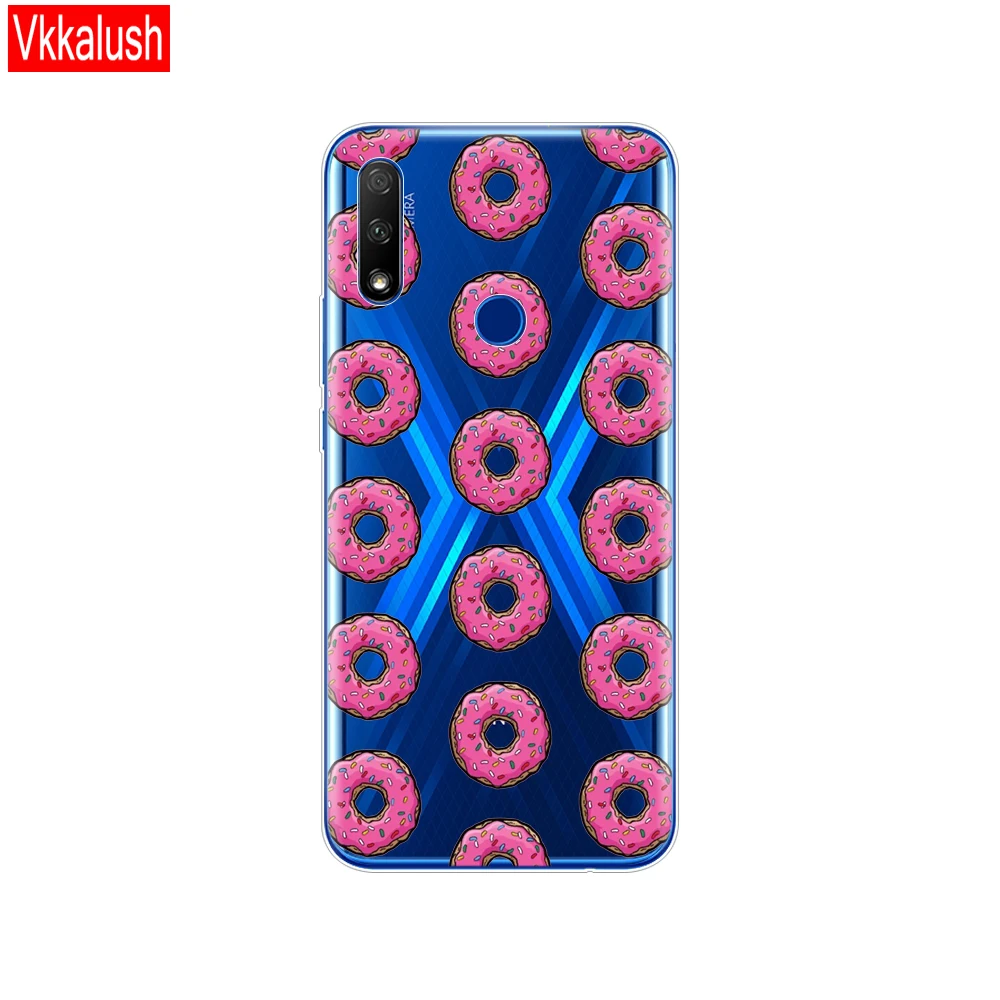 80376 Для Honor 9X Global чехол Honor 9X Premium чехол Силиконовый ТПУ мягкий чехол для телефона для huawei Honor 9X Premium STK-LX1 бампер - Цвет: 80376