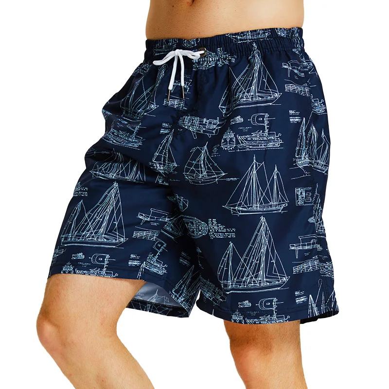 Swimsuit Surf short Men Beachwear Plus Size 2020 Printing Bathing Suit Summer Beach Swim Pants Swimwear Shorts | Мужская одежда
