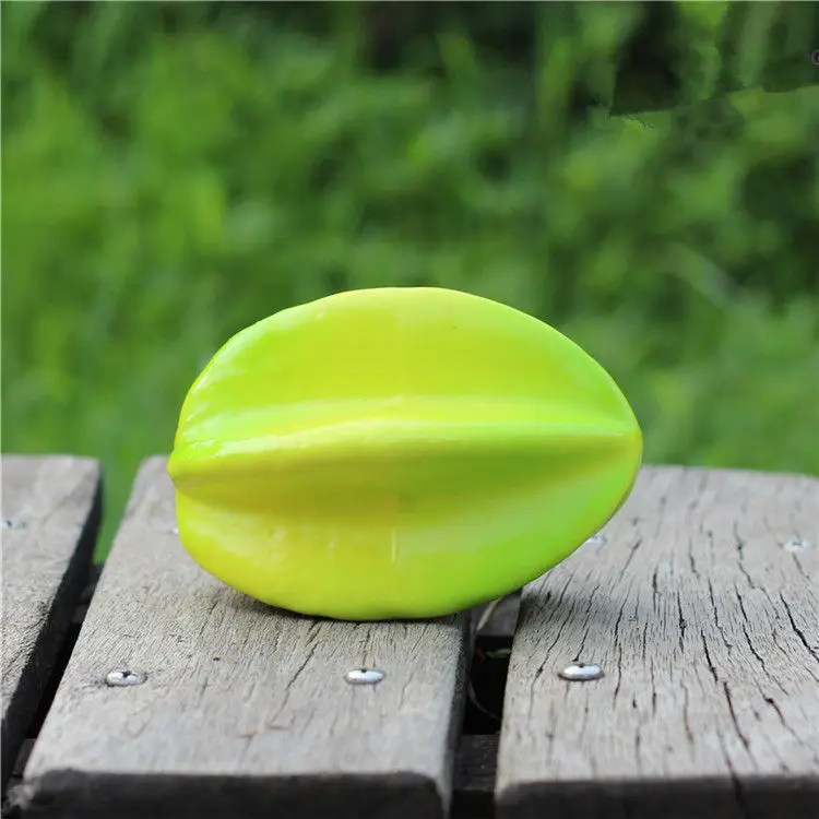 

1 pc Simulation fruit carambola foam model decoration ornaments photography props home decoration window display furnishings