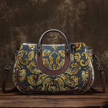 WERAIMJX новые дизайнерские женские сумки с тиснением высокого качества из натуральной кожи женские сумки в стиле ретро на плечо и через плечо