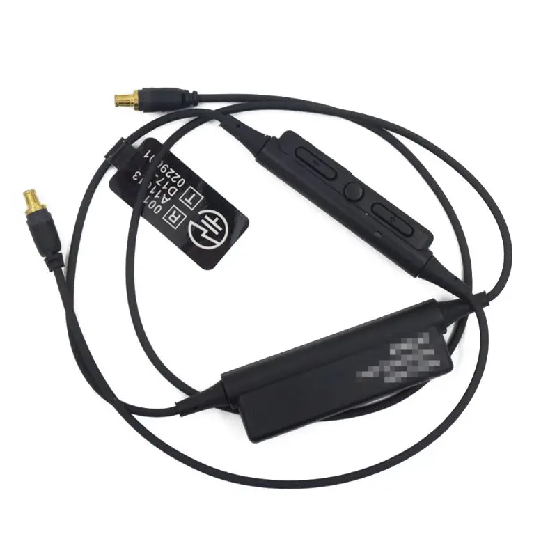  Bluetooth Earphone A2DC Cable for ATH-LS50 LS70 CKS1100 CKR90 CKR100 Headphones Microphone Volume C