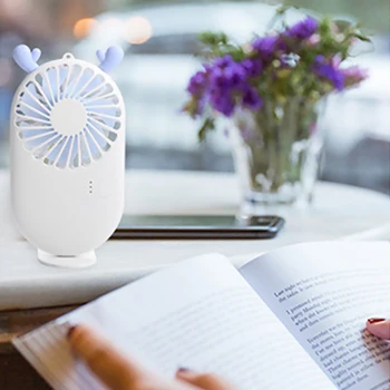 

High Quality 1PC Rechargeable USB Handheld Mini Fan Strong Wind Personal Air Cooler Portable Desk Fans for Home Office