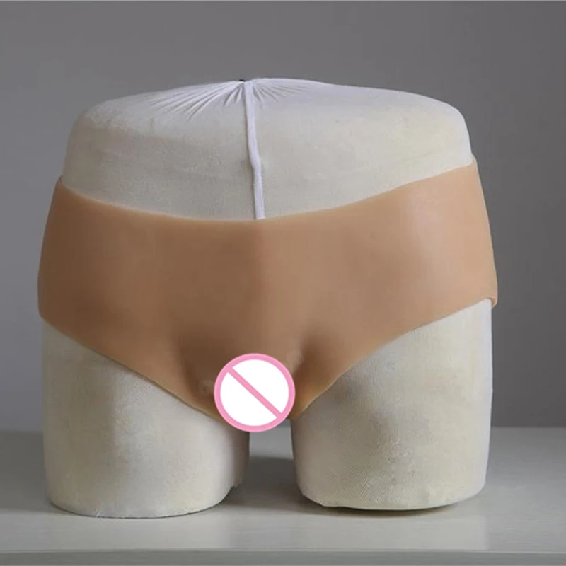 Transgender Men's Silicone Vagina Fake Vagina Pants for Crossdressing Can Be Inserted Into Hidden Pseudo-mother Supplies
