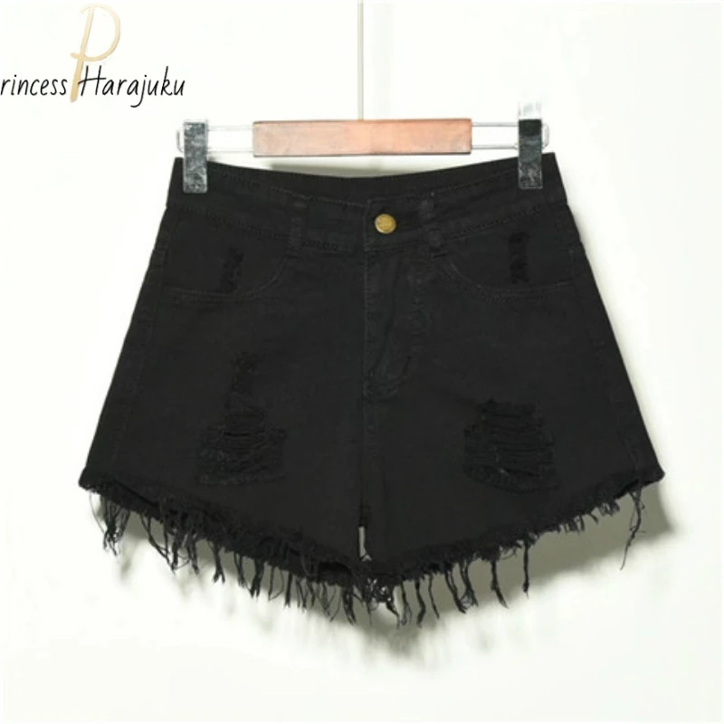 

2021 New Mid Waist Summer Plus Sizes Shorts Casual Fashion Denim Women Shorts Fur-lined Leg-openings Sexy Short Jeans S-XXXXXL