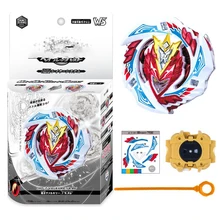 Ver jaune/blanc. B-00 rafale toupie avec lanceur Juguetes métal Fusion Fafnir lame Gyroscope jouets pour enfants garçons cadeau