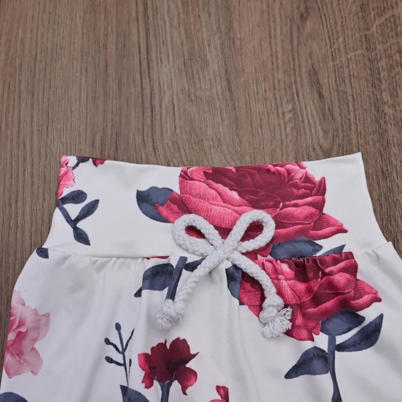 Лидер продаж; толстовка с капюшоном для новорожденных девочек; одежда для маленьких девочек; топы с капюшоном и цветочным принтом; Брюки с карманами; комплект одежды; костюм