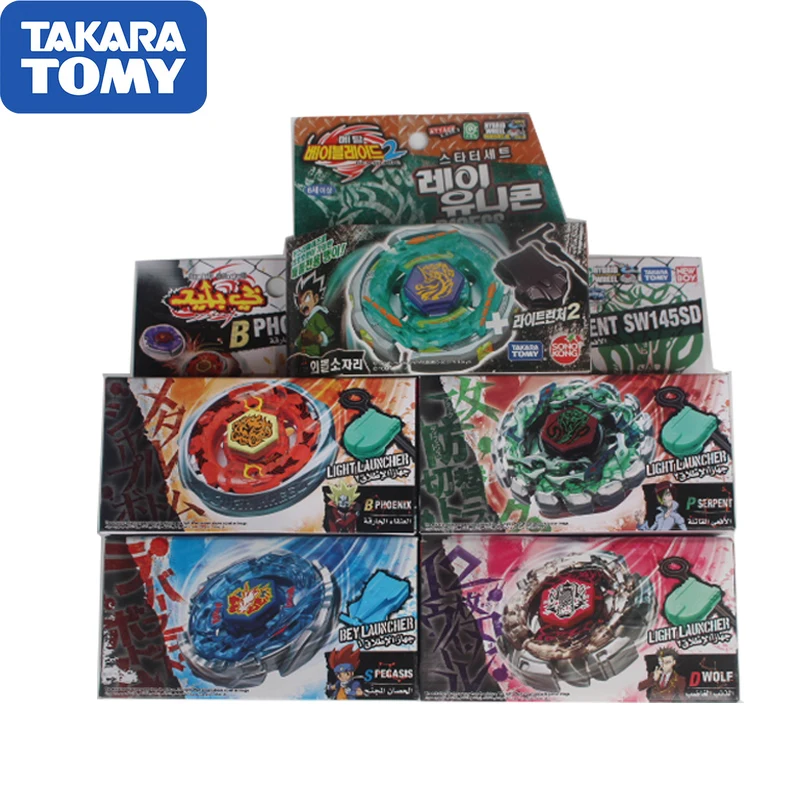 

Genuine Metal Fusion Beyblade Old Edition Colectibles Battle Online Wolf Grago Serpent Phoenix Unicorn Gyro Tops Toys Burst