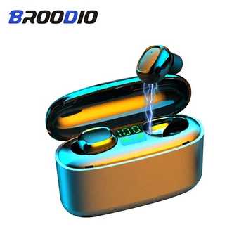 

TWS Wireless Bluetooth Headphones True Wireless Earbuds With LED Touch Control Earphones Sport Headset Noise Cancel For iPhone