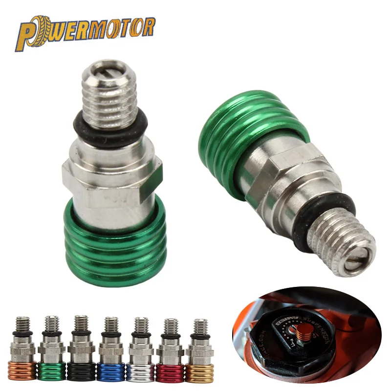 

Universal Motorcycle M5 Screw Front Fork Air Bleeder Relief Valve For CR CRF YZ YZF WRF KX KXF RMZ 85 125 250 450 MX Enduro