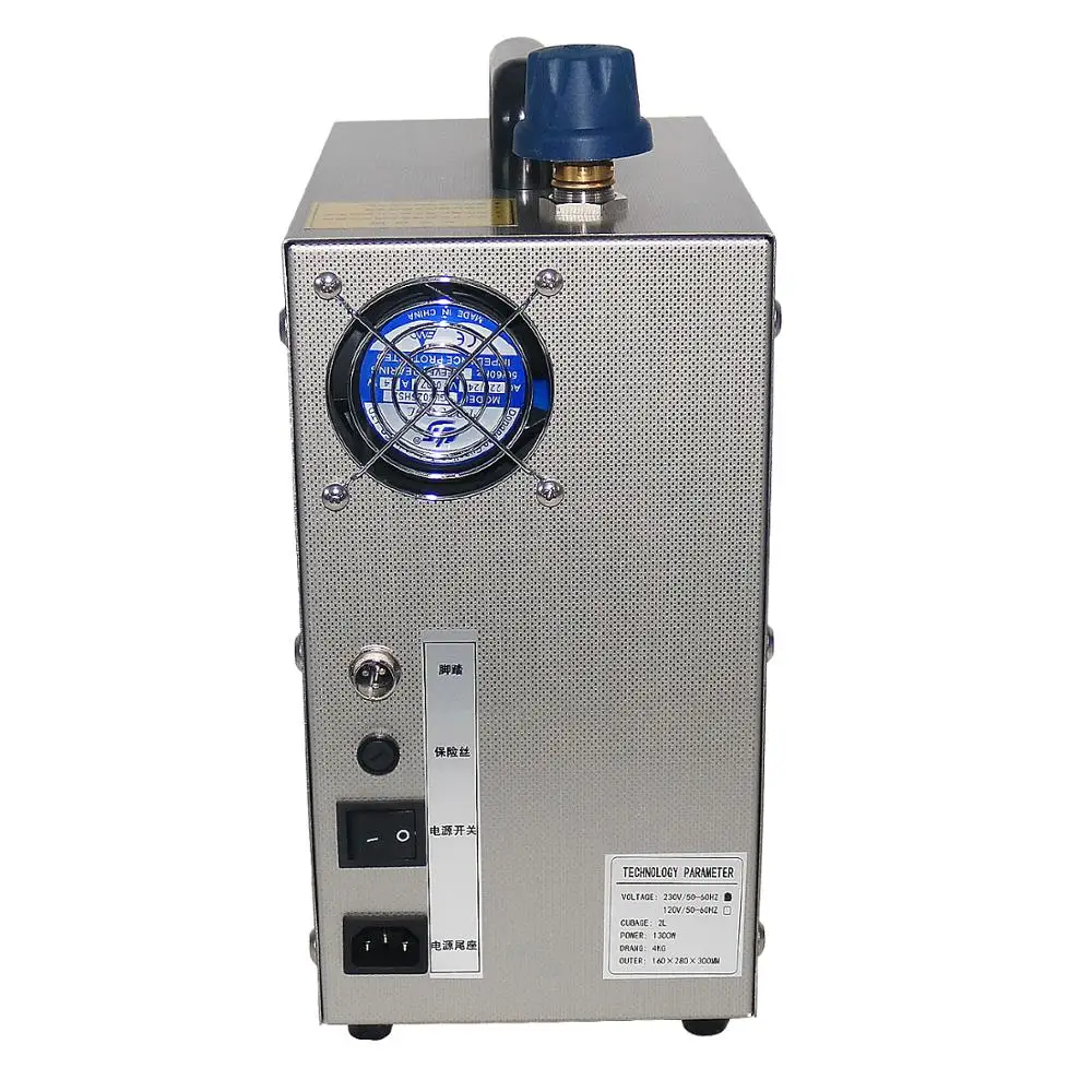 1300W Jewelry Cleaner Steam Cleaning Machine Gold and Silver Stainless Steel 2L Goldsmith Equipment