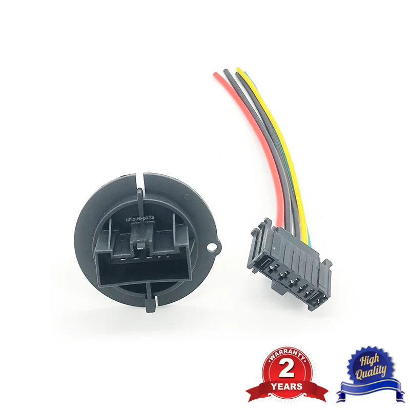 For Peugeot 206 307 Citroen C3 Xsara Blower Motor Heater Resistor 6450JP Wire Harness Loom Cable Connector 2