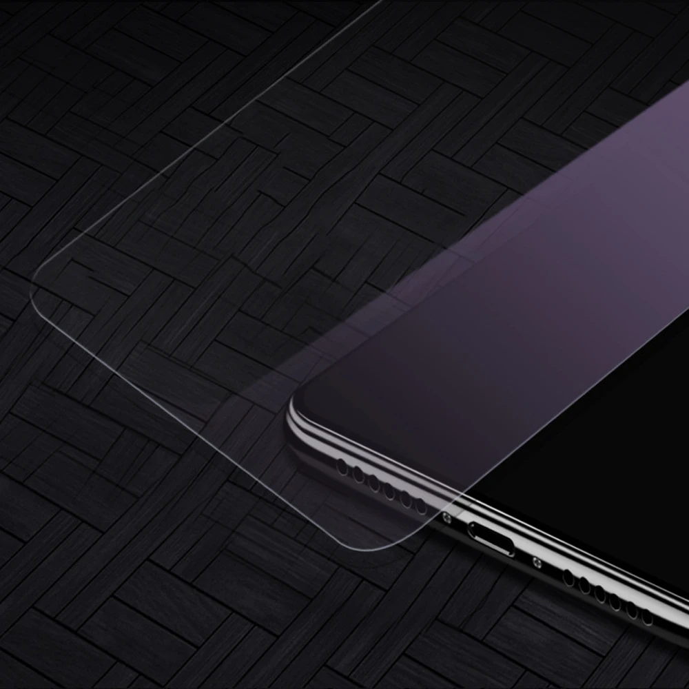 100 шт синее световое Защитное стекло для iPhone 7 8 Plus стекло на iph 7 8 XR XS MAX защита экрана iPh 7 6 защита экрана XR