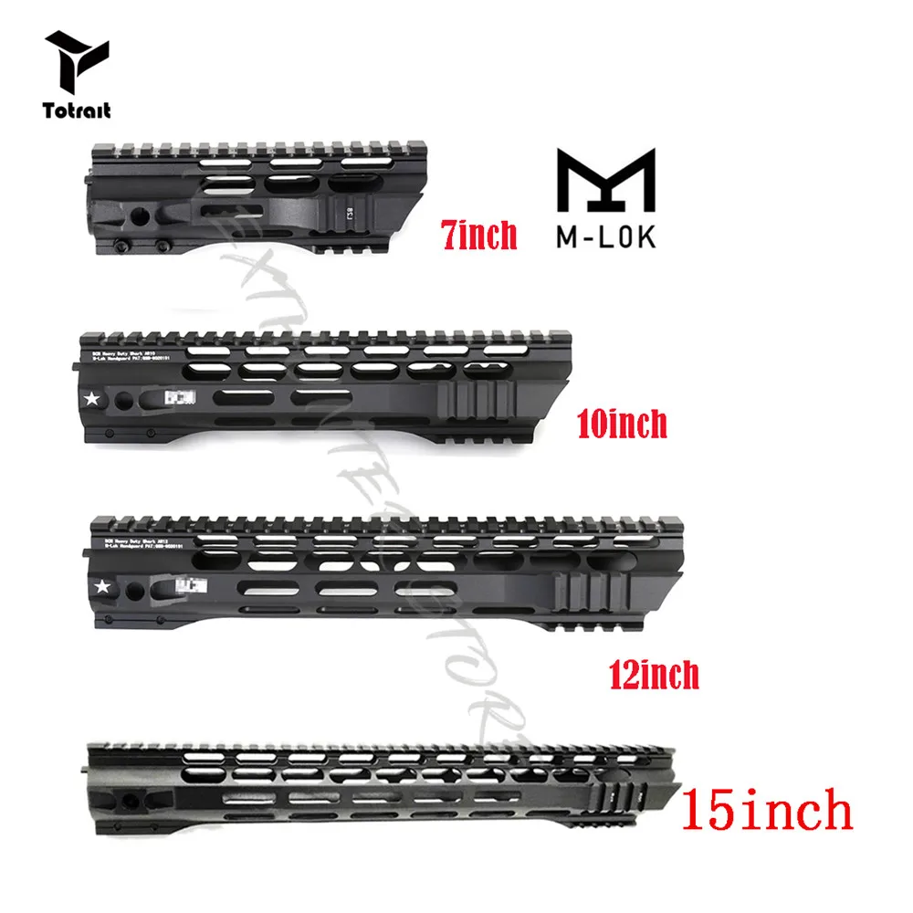 Рельсовая направляющая для охоты 7/10/12/15 дюймов AEG M4 M16 AR15|Кронштейны и аксессуары