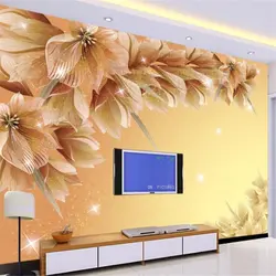 Beibehang пользовательские обои 3d Фэнтези Мода цветок ТВ фон стены гостиной спальни Фреска Ресторан обои фотобои