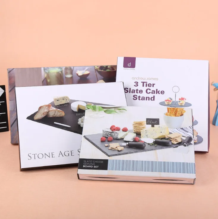 CMYK printing High quality recycled small corrugated kraft cardboard packaging paper foldable box -