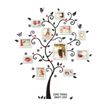 

3D Tree Decal Sticker Acrylic Photo Album For Wall Sticker Tree Shape Decoration Stickers Home Decor Wall Poster Hanging