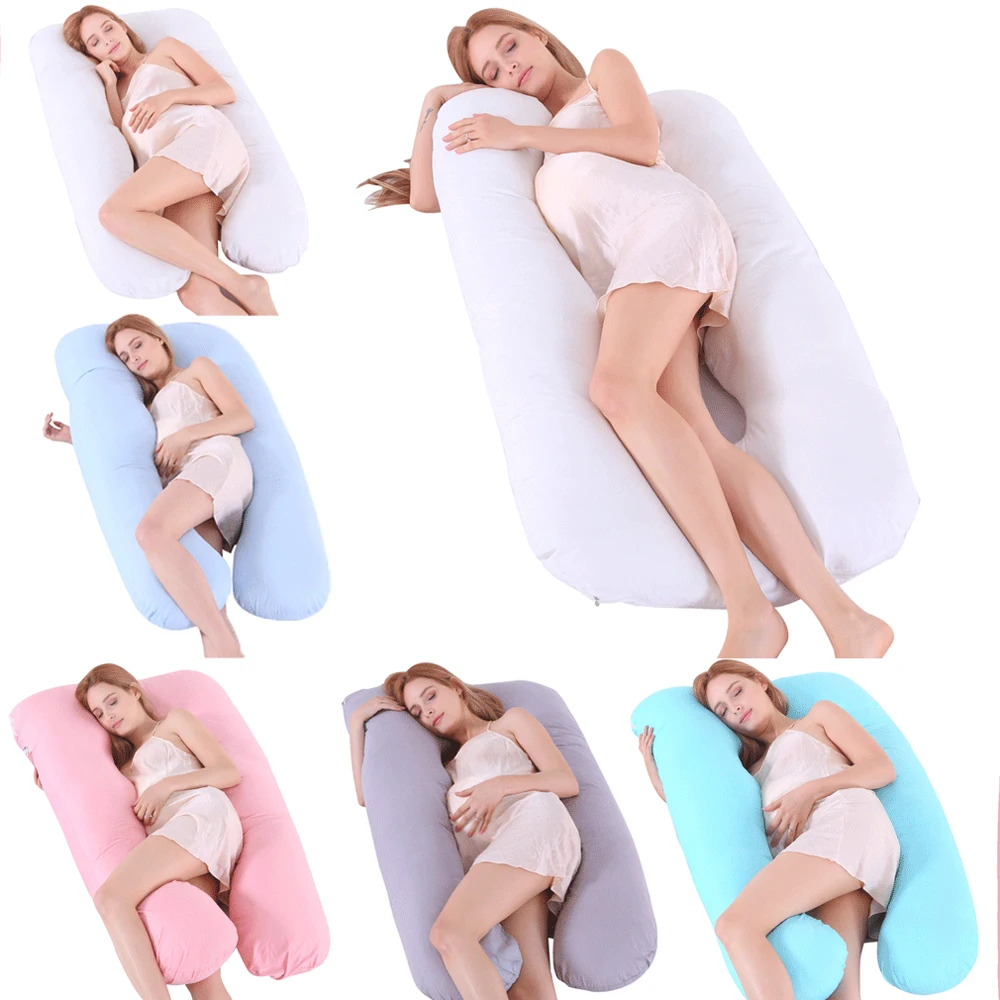 Объемная u-образная Подушка для беременных женщин, подушка для кормления, Подушка для беременных, подушка для всего тела, PP хлопковая Подушка для беременных