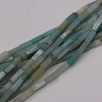 

4*4*13MM natural stone semi-precious cuboid for jewelry design material like earring,necklace,bracelet,free shipping