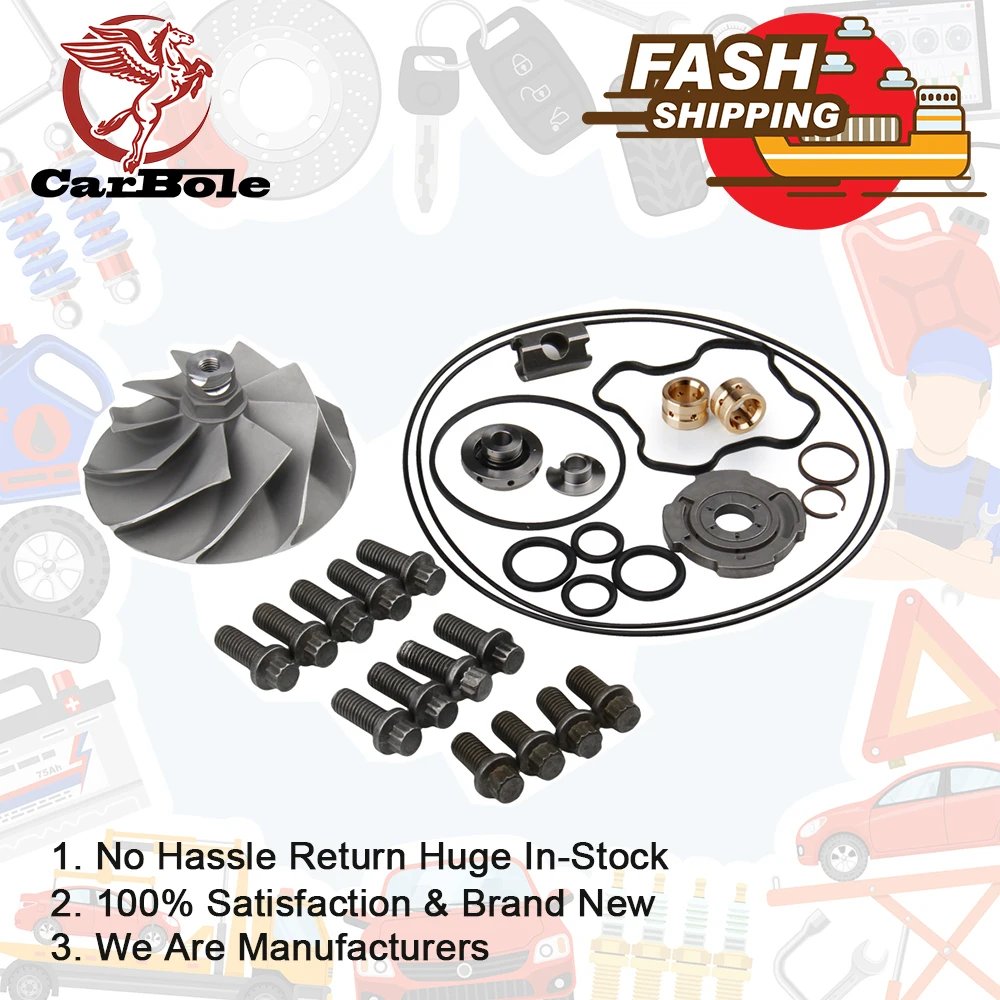 Powerstroke 7.3L Turbo Repair Kits+Billet Wheel +Upgraded Rebuild Kit For Ford 94-03 Turbocharger Parts | Автомобили и мотоциклы