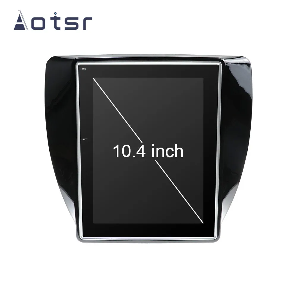 Sale Aotsr Tesla 10.4" Vertical screen Android 8.1 Car Multimedia DVD player GPS Navigation For Volkswagen Jetta 2011-2019 carplay 1