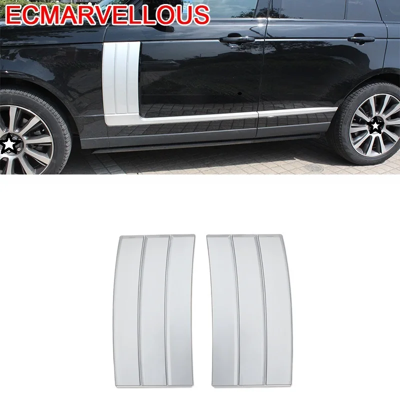 

Auto Body Panel Automobile Modified Chromium Car Styling Decoration Sticker Strip Protecter 14 15 16 17 18 19 FOR Range Rover