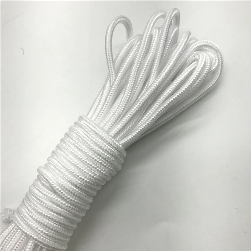 10Yards 3mm Parachute Cord Rope Lanyard Rope Mil Spec Type One Strand Climbing Camping Survival Equipment DIY Jewelry Making nylon cord