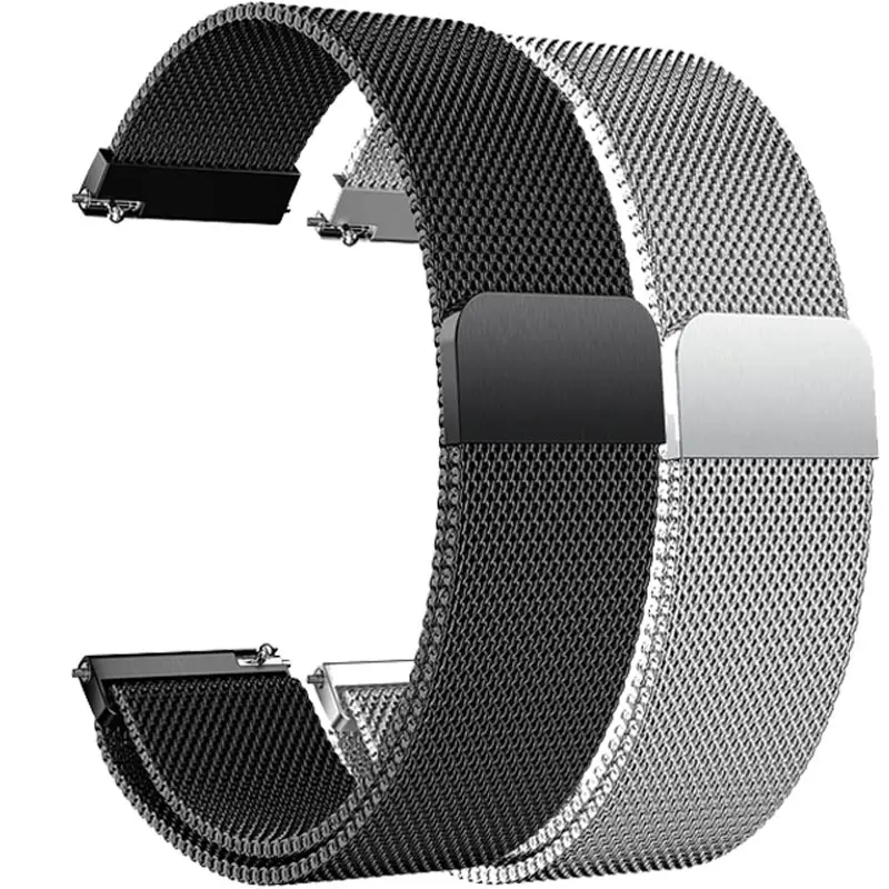 

Magnetic loop Metal Wrist Strap 18mm for garmin vivoactive 4s / Garmin Active S / Garmin Move 3S vivoactive4s Correa