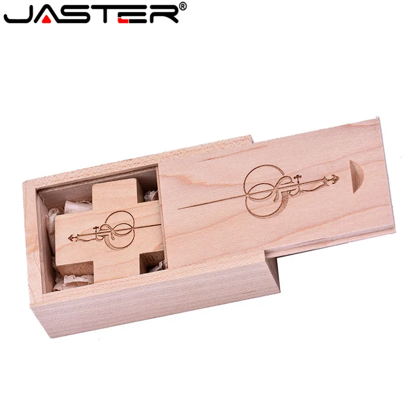 USB флеш накопитель JASTER в коробке с логотипом на заказ 4 64 Гб|USB флэш-накопители| |