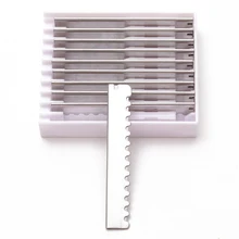 10 шт. лезвия для бритвы из нержавеющей стали, парикмахерские ножи, лезвия для парикмахерских, лезвия для ухода за волосами, тонизирующий истонченный нож, лезвия s