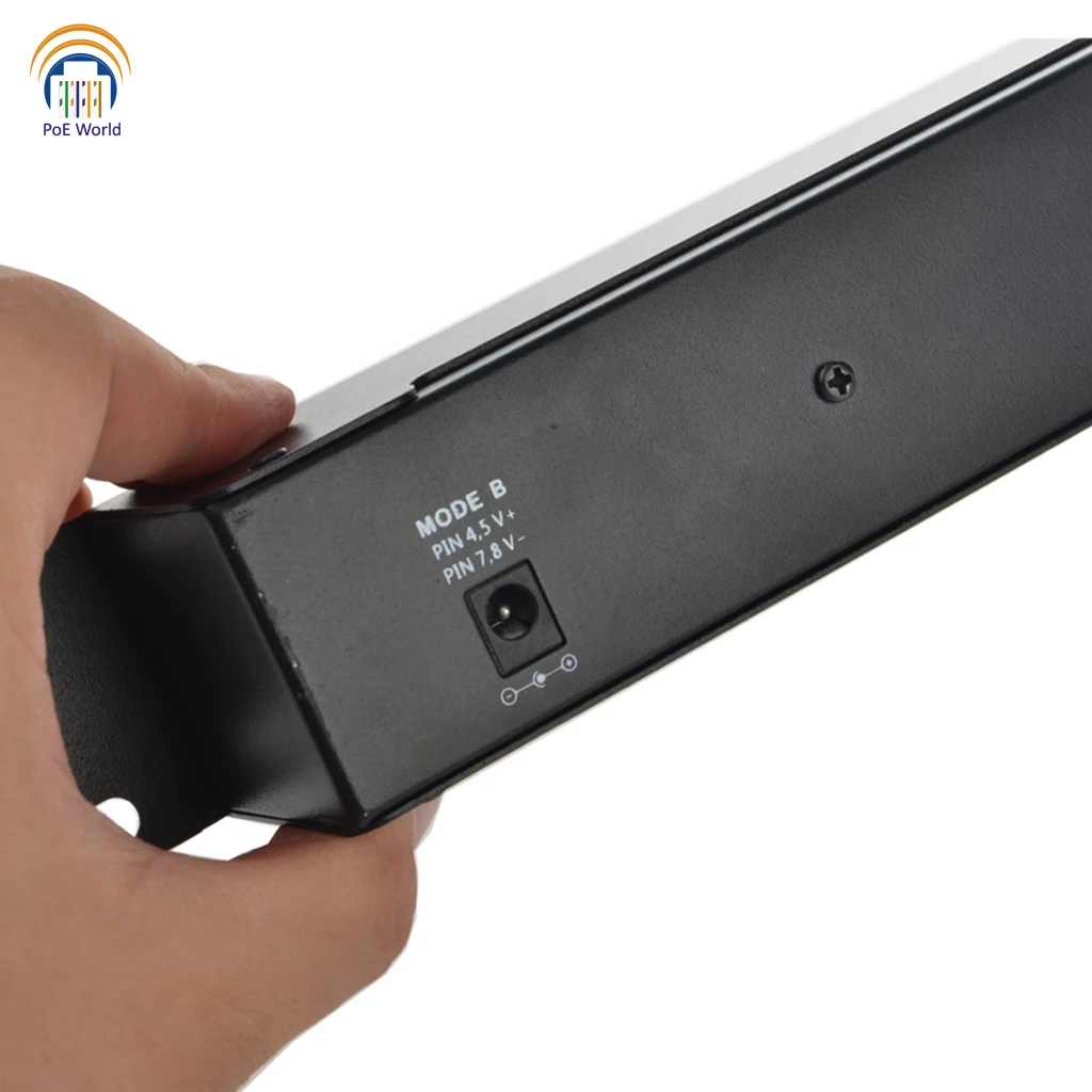 Гигабитный Пассивный PoE 16 порт питания через Ethernet Инжектор для CCTV камеры VOIP