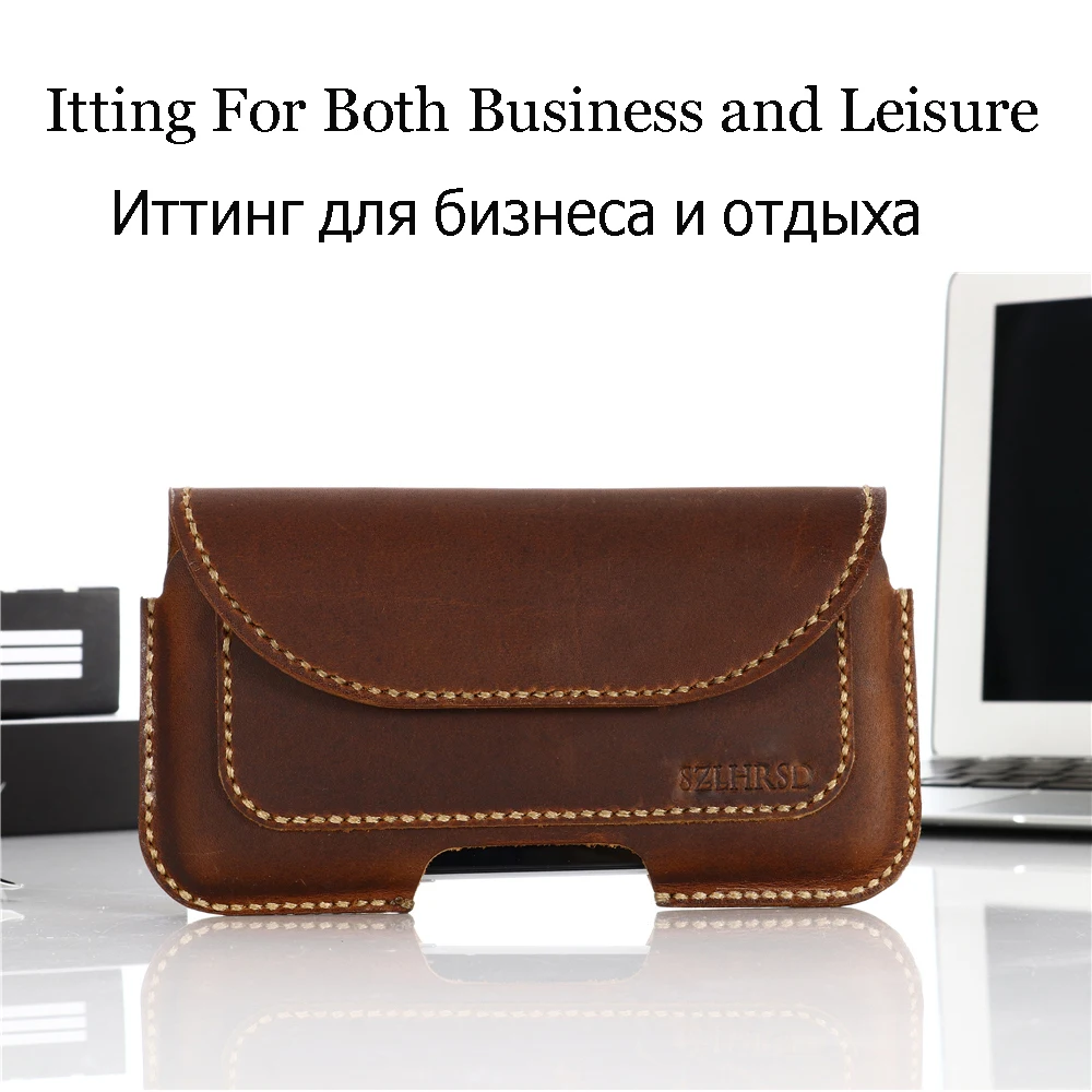 Bolsa da Cintura Cinto de Negócios Cartão da Inserção de Alta-grade Tampa de Couro do Case Genuine Blackview Bv9600 Plus Bv6800 Pro Bv5800 7 Estojos dobráveis