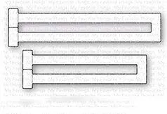 Mai 2 шт./компл. складываются в три раза, слайдер металлический Трафаретный вырубной штамп Трафареты набор «сделай сам» для Скрапбукинг фотоальбом декоративное тиснение "сделай сам" Бумага карты - Цвет: 18111917