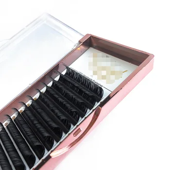 

Individual eyelashes extension Faux Mink Lashes Makeup Soft Black Eyelash in C D CC DD Curl Make Up Tools