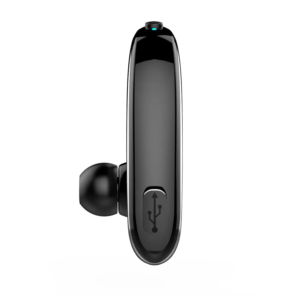 Bluetooth 5,0 бизнес гарнитура Водонепроницаемый 180 ° свободное вращение Bluetooth наушник светильник взвешенный над ухом