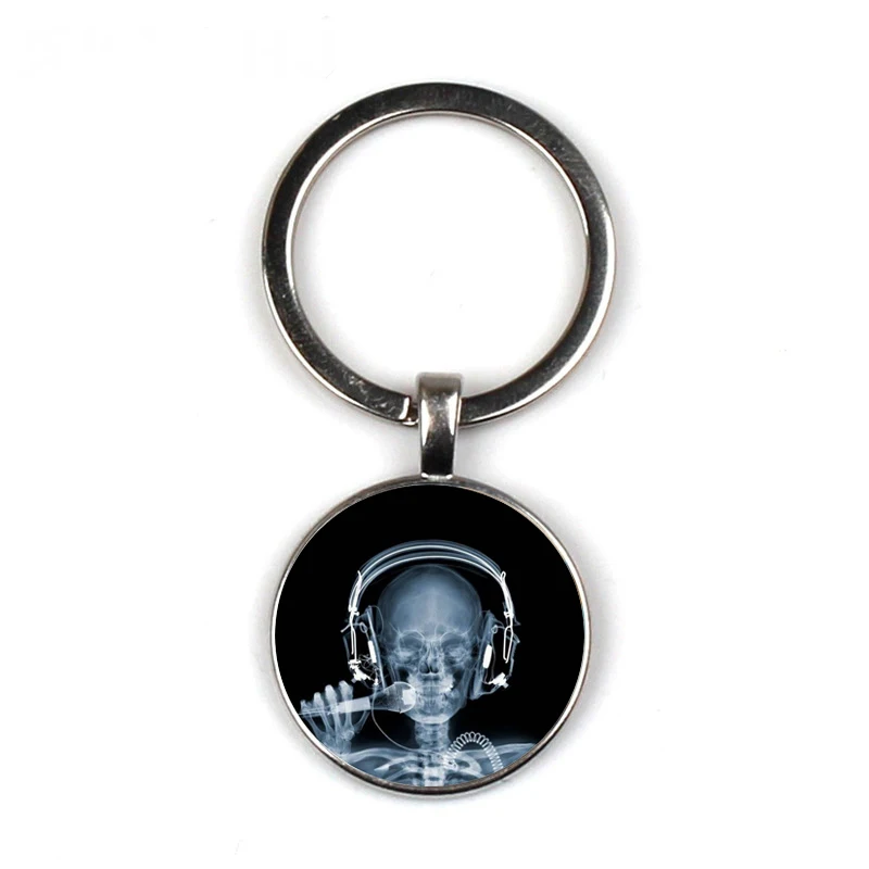 

X-ray film keychain doctor nurse B-picture keychain jewelry medical keychain hospital propaganda trinkets
