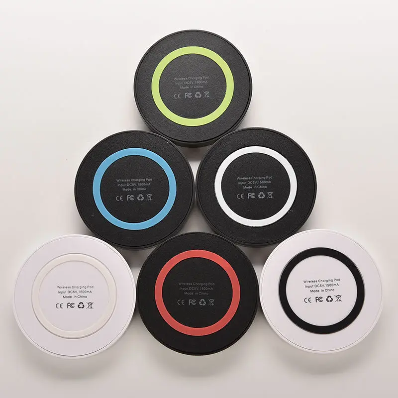 

new QI Wireless Charger Charging Pad for Galaxy S7 S6 edge Note 5 Nokia HTC 8X Google Nexus 5 6 7 Micro USB QI Phone Charger