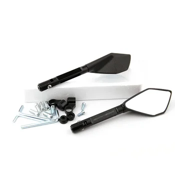 

Universal Motorcycle Mirrors Accessories 8mm 10mm Rearview Mirror Blue Glass For Yamaha MT 07 09 YZF R1 R3 R6 fz1 fz6 FZ07 FZ09