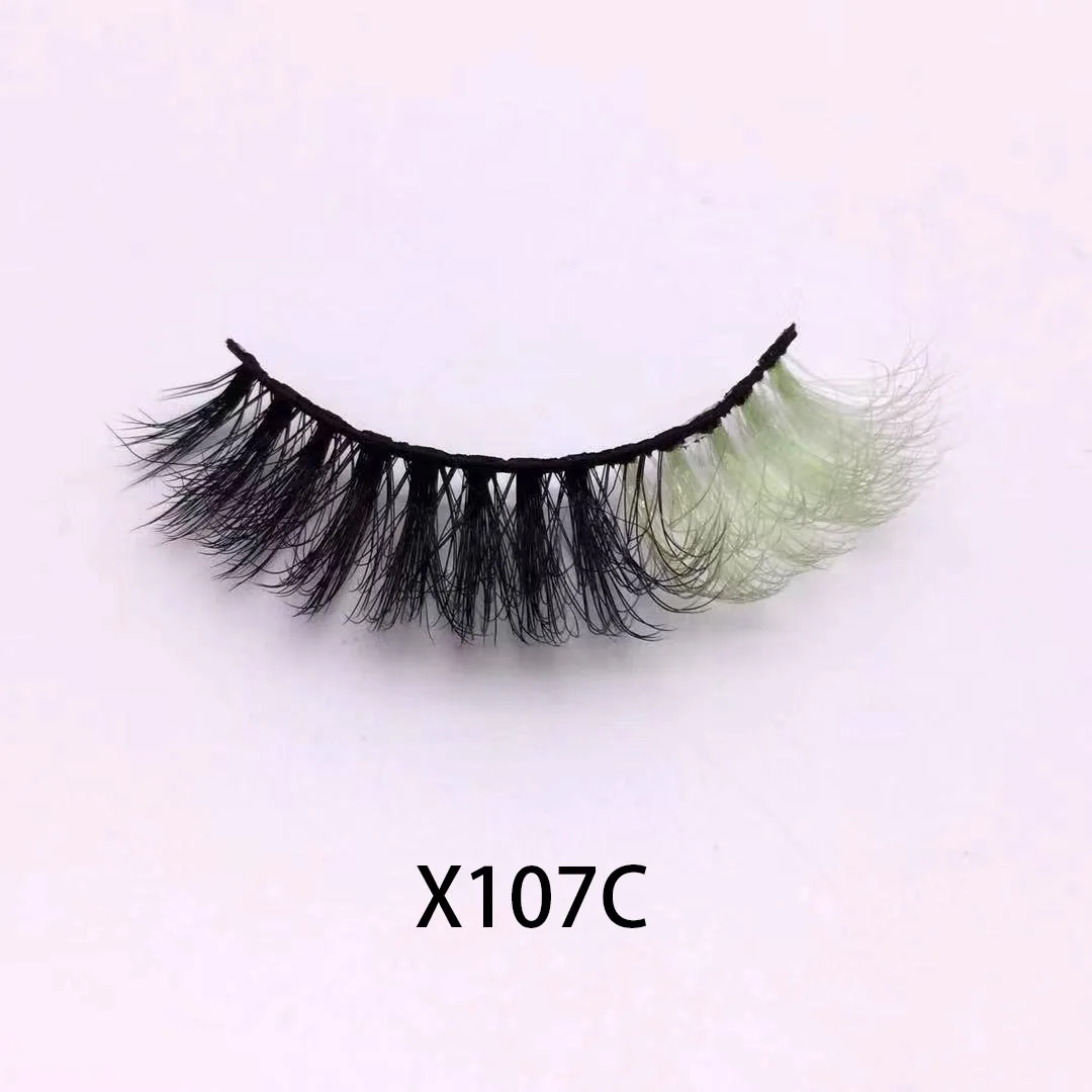 AMAOLASH 3d Color False Lashes Natural Long Colorful Eyelashes Dramatic Makeup Fake Lash Party Colored For Cosplay Halloween -Zentai shop online H6aca3223bb6241728409d429e414f26bB.jpg